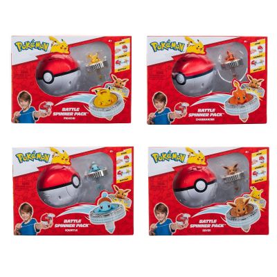 Pokemon - Set de joaca Battle Spinner cu figurina, diverse modele