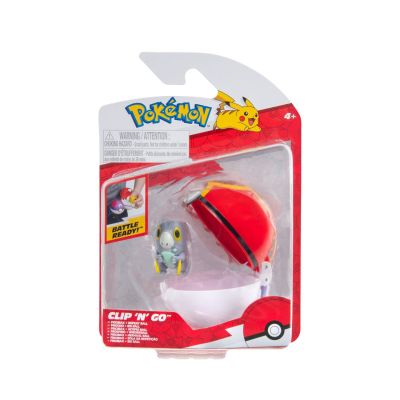 Pokemon Set 2 figurine Clip n Go, Frigibax + Repeat ball