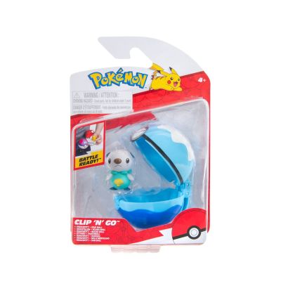 Pokemon Figurina Deluxe de actiune, Oshawott + Dive Ball