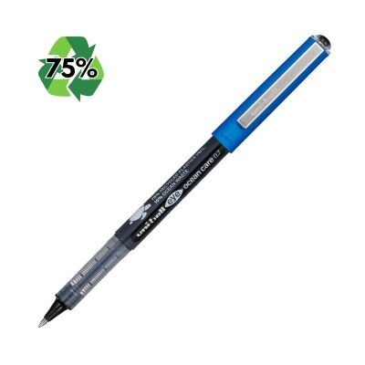 Roller Uni-ball Eye Ocean Care UB-157, 0. 7mm, cu capac, 75% din materiale reciclate din care 10% deseuri din oceane, negru