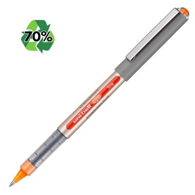 Roller Uni-ball Eye UB-157E, 0. 7mm, cu capac, 70% din materiale reciclate, portocaliu