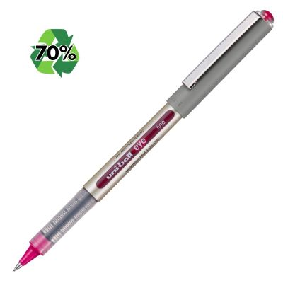 Roller Uni-ball Eye UB-157E, 0. 7mm, cu capac, 70% din materiale reciclate, grena