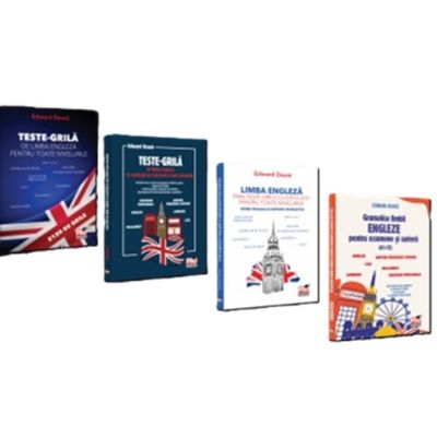 Pachet complet Limba engleza Academia de Politie, teorie si teste-grila - Edward Deara