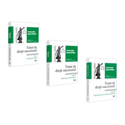 Pachet Tratat de drept succesoral. Editia a 5-a, Volumele 1-3 - Francisc Deak, Romeo Popescu