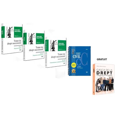 Pachet: Tratat de drept succesoral Editia a 5-a, Codul civil Ianuarie 2026 si GRATUIT Gasca de la Drept. - Francisc Deak, Dan Lupascu, Mihai Adrian Hotca