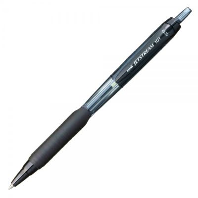Pix Jetstream Uni-ball SXN-101, 0. 5 mm, cu mecanism, corp in culoarea scrisului, grip cauciucat negru