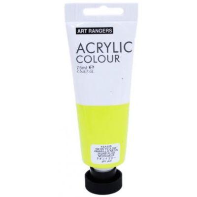 Culori acrilice neon, Magi-Wap Art Rangers, 75ml, Galben fluorescent