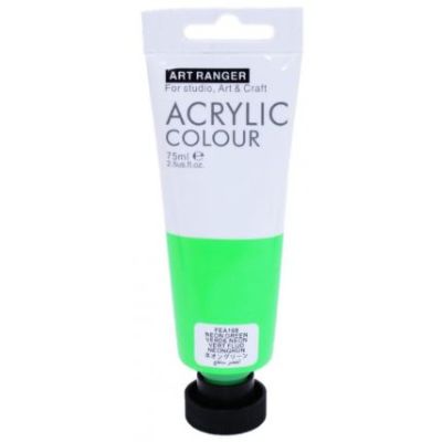Culori acrilice neon, Magi-Wap Art Rangers, 75ml, Verde fluorescent