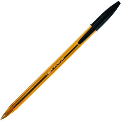 Pix cu bila Bic Cristal, 0. 8mm, cu capac, Negru