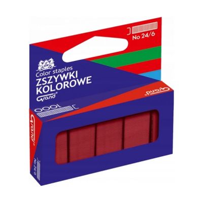 Capse Grand Yanda 110-1664, 24/6, rosu, set 1000 buc