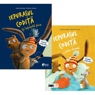 Iepurasul Codita isi infrunta frica. Iepurasul Codita si falsa raceala - Andreas Konig