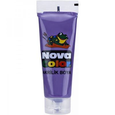 Culoare acrilica 75 ml, violet, Nova Color
