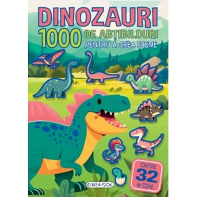 Dinozauri. 1000 de abtibilduri pentru a crea scene