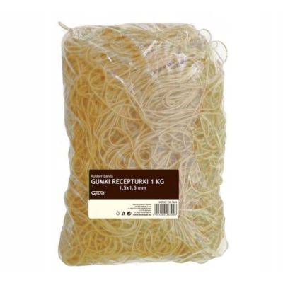 Elastice din cauciuc Grand 130-1041, 1. 5x1. 5 mm, diametru 50 mm, punga 1kg, natur