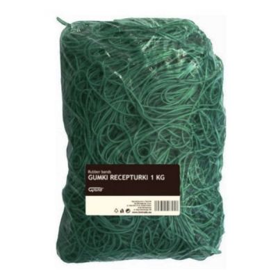 Elastice din cauciuc Grand 130-1041, 1. 5x1. 5 mm, diametru 50 mm, punga 1kg, verzi