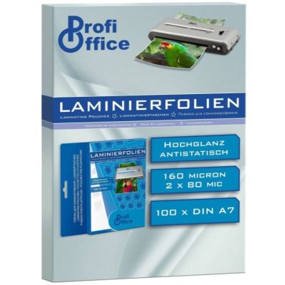 Folie laminare A7 ProfiOffice, 80 microni, top cu 100 coli
