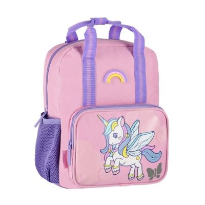 Ghiozdan Starpak Unicorn, 29x23x9cm, roz/lila, 531018