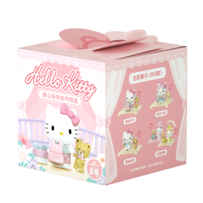 Hello Kitty, Figurina ascunsa in cutie, 6. 5 cm, Sweetheart Playmate