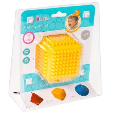 Jucarie bebelusi, cub senzorial, Bam Bam 383569, 12+ luni