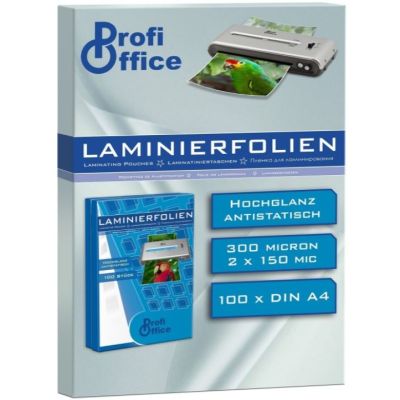 Folie laminare A4 ProfiOffice, 150 microni, top cu 100 coli