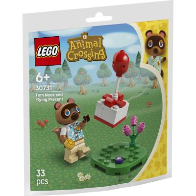 LEGO Animal Crossing. Tom Nook si un cadou zburator 30731, 33 piese