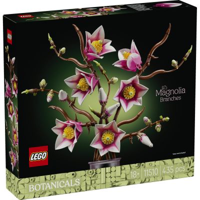 LEGO Botanicals. Ramuri de magnolie 11510, 435 piese