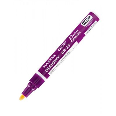 Marker cu vopsea Grand GR-25, varf rotund, 1. 8 mm, violet