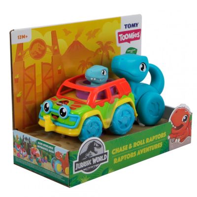 VEHICUL CU DINOZAURI, JURASSIC WORLD, TOMY