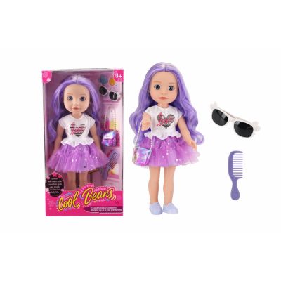 PAPUSA FASHION CU ACCESORII, MOV