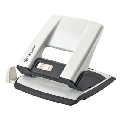 Perforator Kangaro AION-20, 20 coli, metalic, alb