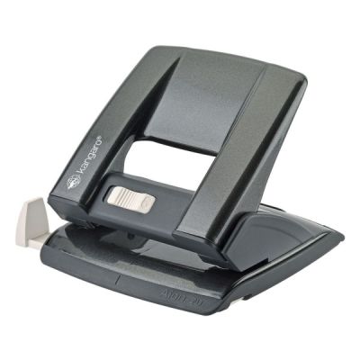 Perforator Kangaro AION-20, 20 coli, metalic, negru