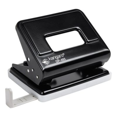 Perforator Kangaro DP-485, 16 coli, metalic, negru