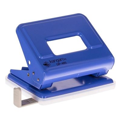 Perforator Kangaro DP-485, 16 coli, metalic, albastru