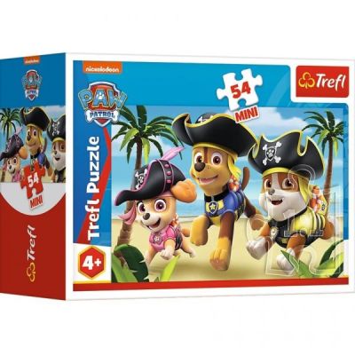 Puzzle carton 54 piese Trefl Mini Patrula Catelusilor