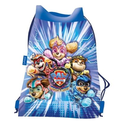 Rucsac cu snur pentru copii St. Majewski Paw Patrol, 43x34 cm, albastru