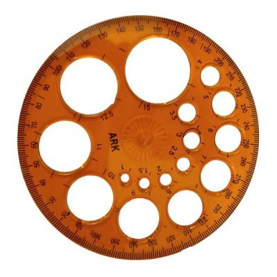 Sablon Ark 070Y, cercuri, transparent