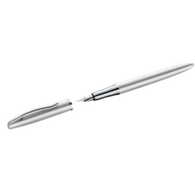 Stilou Jazz Noble Elegance 821735, varf M, corp metalic, Silver, Pelikan