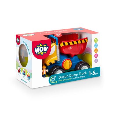 Jucarie pentru copii Autobasculanta, Dustin Dump Truck, WOW Toys