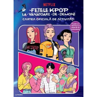 Fetele K-Pop la vanatoare de demoni. Cartea oficiala de activitati
