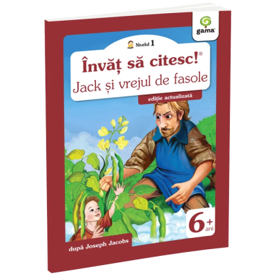 Invat sa citesc! Nivelul I. Jack si vrejul de fasole - Joseph Jacobs