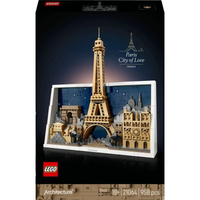 LEGO Architecture. Paris, orasul iubirii 21064, 958 piese