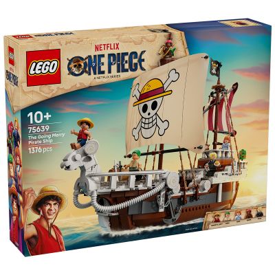LEGO ONE PIECE. Corabia de pirati Fasneata Merry 75639, 1376 piese