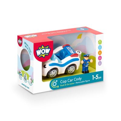 Jucarie pentru copii Masina de politie, Cop Car Cody, WOW Toys