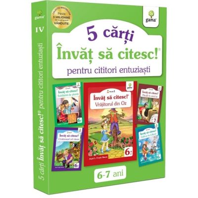 Invat sa citesc nivel 1! Pachet pentru cititori entuziasti 4