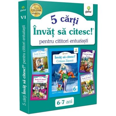 Invat sa citesc nivel 1 Pachet pentru cititori entuziasti 6