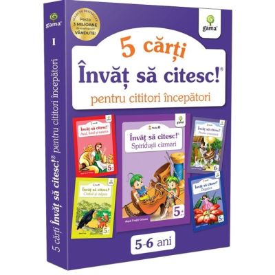 Pachet pentru cititori incepatori 1. Invat sa citesc nivel 0