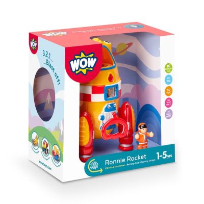 Jucarie pentru copii Racheta, Ronnie Rocket, WOW Toys