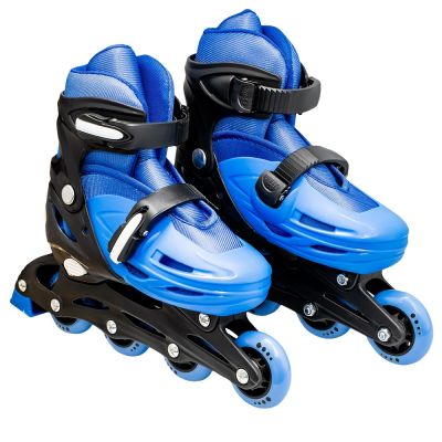 Role pentru copii, roti PVC, M (34-37), albastru