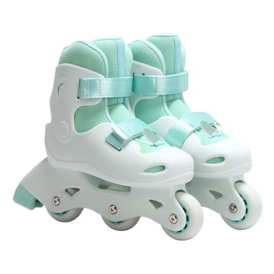 Role pentru incepatori, configuratie ajustabila, marimea M (33-34), turcoaz