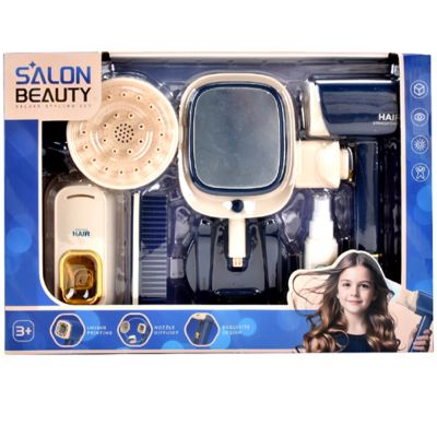 Accesorii frumusete - Uscator de par + accesorii, 7 piese/set